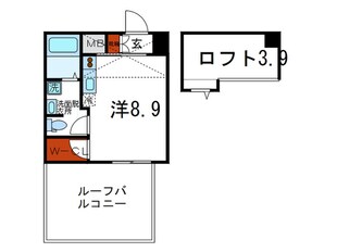 S-FORT神戸小河通の物件間取画像